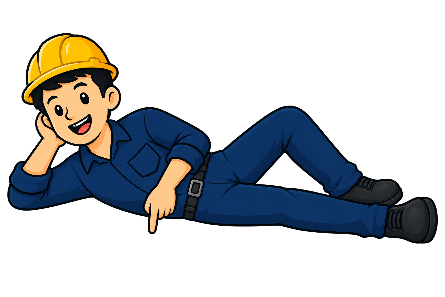 TheOnlineToolset mascot pointing down